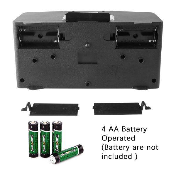 2 Decks Automatic Card Shuffler by Emlimny, Battery Operated Poker Shuffler - Image 3