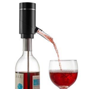Emlimny Electric Wine Aerator and Dispenser Automatic Wine Pourer with Touch Button Control