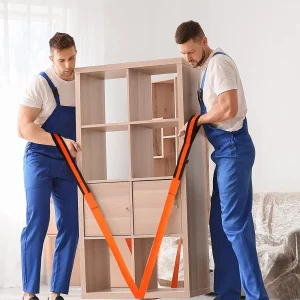 Holytech 2-Person Lifting and Moving Straps, Move and Carry Furniture, Appliances, Mattresses or Any Item Moving Body Strap Wrist Strap